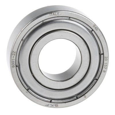 SKF 6001-2Z Single Row Deep Groove Ball Bearing- Both Sides Shielded 12mm I.D, 28mm O.D