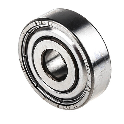 SKF 626-2Z Single Row Deep Groove Ball Bearing- Both Sides Shielded 6mm I.D, 19mm O.D