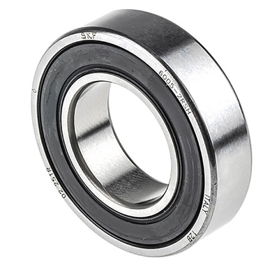 SKF 6005-2RSH Single Row Deep Groove Ball Bearing- Both Sides Sealed 25mm I.D, 47mm O.D