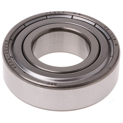 SKF 6004-2Z/C3 Single Row Deep Groove Ball Bearing- Both Sides Shielded 20mm I.D, 42mm O.D