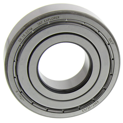 SKF 6307-2Z/C3 Single Row Deep Groove Ball Bearing- Both Sides Shielded 35mm I.D, 80mm O.D