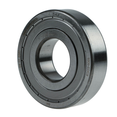 SKF 6306-2Z/C3 Single Row Deep Groove Ball Bearing- Both Sides Shielded 30mm I.D, 72mm O.D
