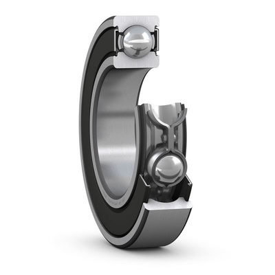 SKF 6001-2RSH/C3 Single Row Deep Groove Ball Bearing- Both Sides Sealed 12mm I.D, 28mm O.D