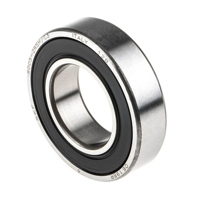 SKF 6005-2RSH/C3 Single Row Deep Groove Ball Bearing- Both Sides Sealed 25mm I.D, 47mm O.D