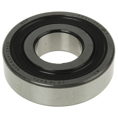 SKF 6306-2RS1/C3 Single Row Deep Groove Ball Bearing- Both Sides Sealed 30mm I.D, 72mm O.D