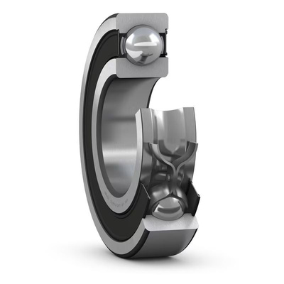 SKF 6309-2RS1/C3 Single Row Deep Groove Ball Bearing- Both Sides Sealed 45mm I.D, 100mm O.D