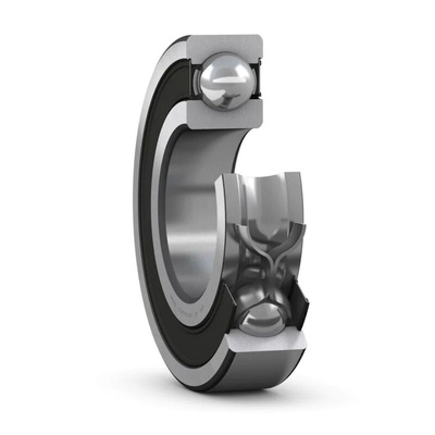 SKF W604-2RS1 Single Row Deep Groove Ball Bearing- Both Sides Sealed 4mm I.D, 12mm O.D