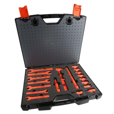 RS PRO 29 Piece Engineers Tool Kit with Case, VDE Approved