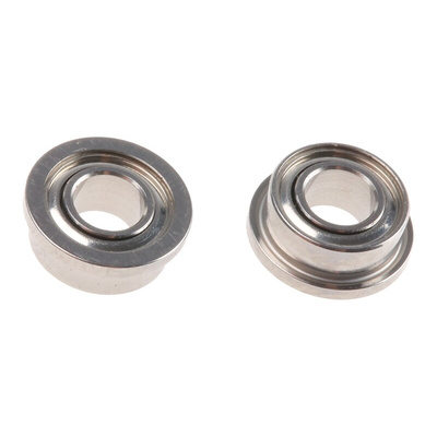 NMB DDRIF-418ZZMTHA5P24LY121 Double Row Deep Groove Ball Bearing- Both Sides Shielded 3.17mm I.D, 6.35mm O.D