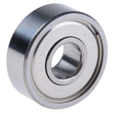 NMB DDR-1760X2ZZMTP24LY121 Double Row Deep Groove Ball Bearing- Both Sides Shielded 6mm I.D, 17mm O.D