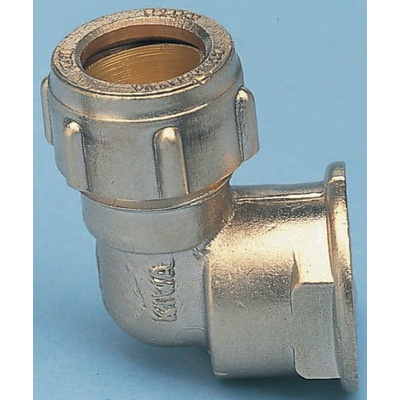 Conex-Banninger 28mm x 1 in BSP Female Elbow Coupler Brass Compression Fitting
