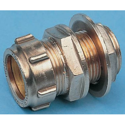 Conex-Banninger 15mm x 1/2 in BSPP Male Straight Coupler Brass Compression Fitting