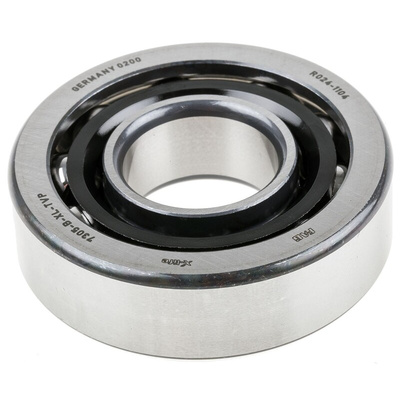 FAG 7305-B-XL-TVP Single Row Angular Contact Ball Bearing- Open Type 25mm I.D, 62mm O.D