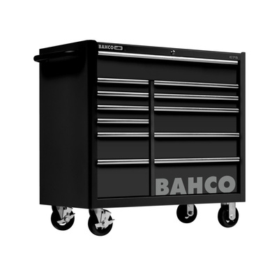 Bahco 12 drawer Stainless Steel WheeledTool Chest, 985mm x 1016mm x 501mm