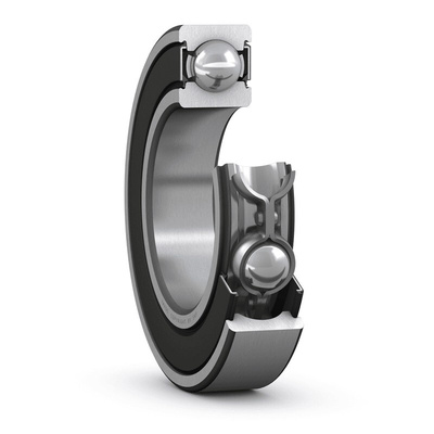 SKF 6205-2RSH/C3WT Single Row Deep Groove Ball Bearing- Both Sides Sealed 25mm I.D, 52mm O.D