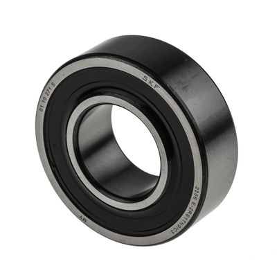 SKF 2206 E-2RS1TN9/C3 Self Aligning Ball Bearing- Both Sides Sealed 30mm I.D, 62mm O.D
