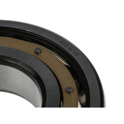 SKF 6313 M/C3 Single Row Deep Groove Ball Bearing- Open Type 65mm I.D, 140mm O.D