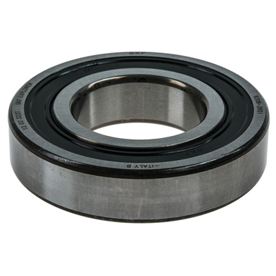 SKF 6208-2RS1 Single Row Deep Groove Ball Bearing- Both Sides Sealed 40mm I.D, 80mm O.D