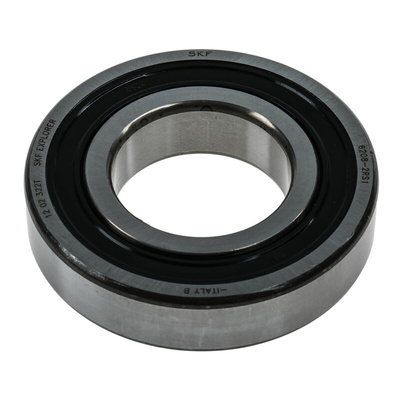 SKF 6208-2RS1 Single Row Deep Groove Ball Bearing- Both Sides Sealed 40mm I.D, 80mm O.D