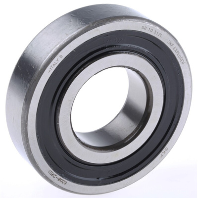 SKF 6308-2RS1 Single Row Deep Groove Ball Bearing- Both Sides Sealed 40mm I.D, 90mm O.D