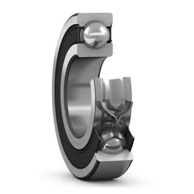 SKF 6309-2RS1 Single Row Deep Groove Ball Bearing- Both Sides Sealed 45mm I.D, 100mm O.D