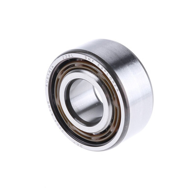 SKF 3204A Double Row Angular Contact Ball Bearing- Open Type 20mm I.D, 47mm O.D