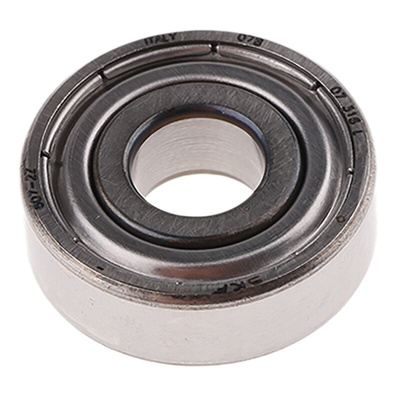 SKF 607-2Z Single Row Deep Groove Ball Bearing- Both Sides Shielded 7mm I.D, 19mm O.D