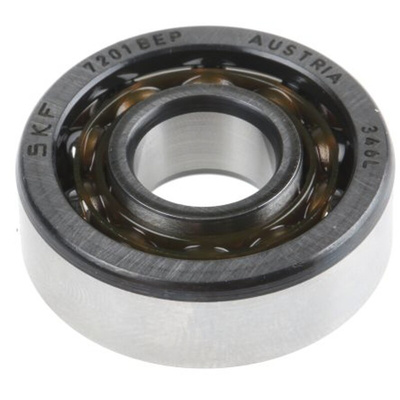 SKF 3201A Double Row Angular Contact Ball Bearing- Open Type 12mm I.D, 32mm O.D