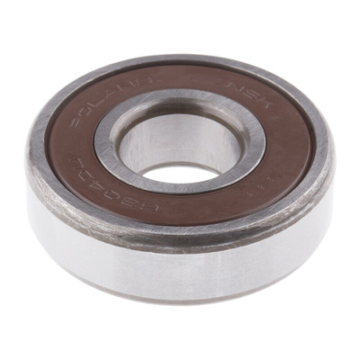 NSK 6304DDU Single Row Deep Groove Ball Bearing- Both Sides Sealed 20mm I.D, 52mm O.D