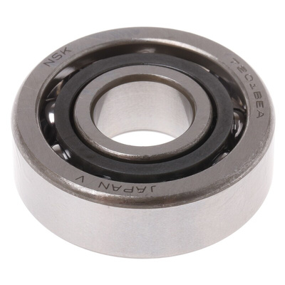 NSK 7201BEAT85 Single Row Angular Contact Ball Bearing- Open Type 12mm I.D, 32mm O.D