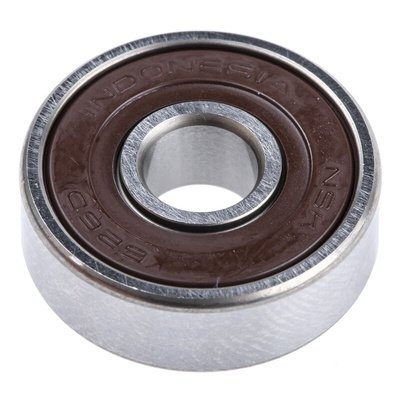NSK 626DD Single Row Deep Groove Ball Bearing- Both Sides Sealed 6mm I.D, 19mm O.D