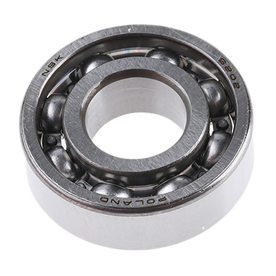 NSK 6202 Single Row Deep Groove Ball Bearing- Open Type 15mm I.D, 35mm O.D