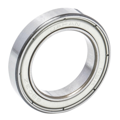 NSK 6803ZZ Single Row Deep Groove Ball Bearing- Both Sides Shielded 17mm I.D, 26mm O.D