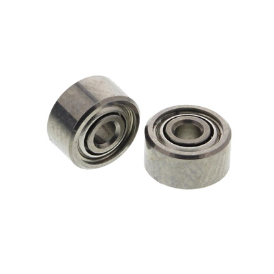 NMB DDR-515ZZHA3P25LY121 Double Row Deep Groove Ball Bearing- Both Sides Shielded 1.5mm I.D, 5mm O.D