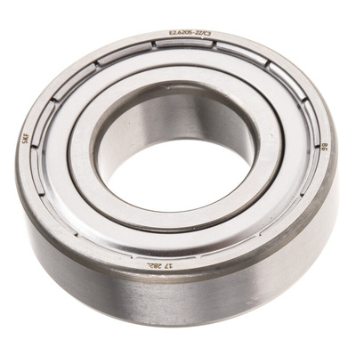 SKF E2.6205-2Z/C3 Single Row Deep Groove Ball Bearing- Both Sides Shielded 25mm I.D, 52mm O.D