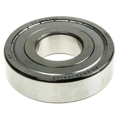 SKF E2.6306-2Z/C3 Single Row Deep Groove Ball Bearing- Both Sides Shielded 30mm I.D, 72mm O.D