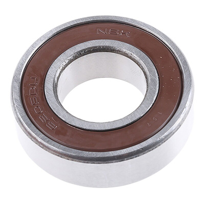 NSK 6205DDUC3 Single Row Deep Groove Ball Bearing- Both Sides Sealed 25mm I.D, 52mm O.D