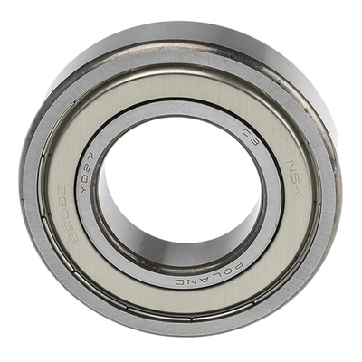 NSK 6208ZZC3 Single Row Deep Groove Ball Bearing- Both Sides Shielded 40mm I.D, 80mm O.D