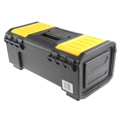 Stanley One Touch 2 drawers  Plastic Tool Box, 394 x 220 x 162mm