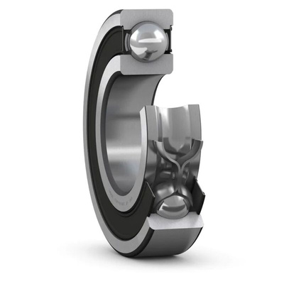 SKF W6200-2RS1 Single Row Deep Groove Ball Bearing- Both Sides Sealed 10mm I.D, 30mm O.D