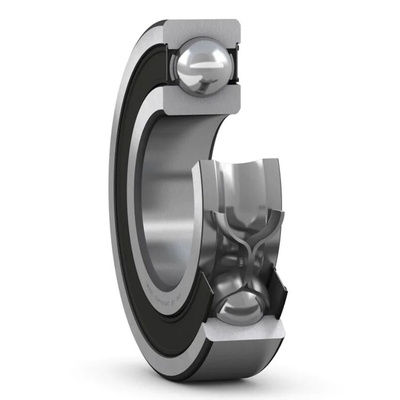 SKF W61801-2RS1 Single Row Deep Groove Ball Bearing- Both Sides Sealed 12mm I.D, 21mm O.D