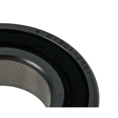 SKF W61901-2RS1 Single Row Deep Groove Ball Bearing- Both Sides Sealed 12mm I.D, 24mm O.D