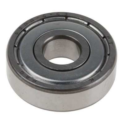 FAG 6200-C-2Z-C3 Single Row Deep Groove Ball Bearing- Both Sides Shielded 10mm I.D, 30mm O.D