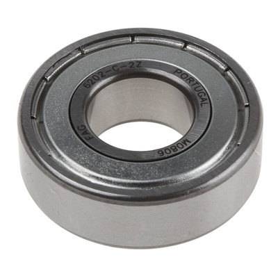 FAG 6202-C-2Z Single Row Deep Groove Ball Bearing- Both Sides Shielded 15mm I.D, 35mm O.D
