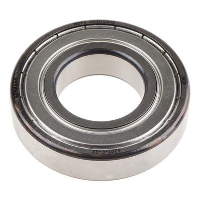 FAG 6207-C-2Z Single Row Deep Groove Ball Bearing- Both Sides Shielded 35mm I.D, 72mm O.D