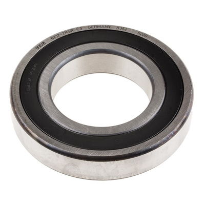 FAG 6212-2RSR-C3 Single Row Deep Groove Ball Bearing- Both Sides Sealed 60mm I.D, 110mm O.D