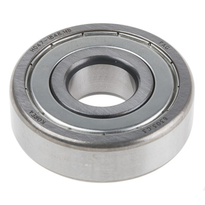 FAG 6303-2Z-C3 Single Row Deep Groove Ball Bearing- Both Sides Shielded 17mm I.D, 47mm O.D