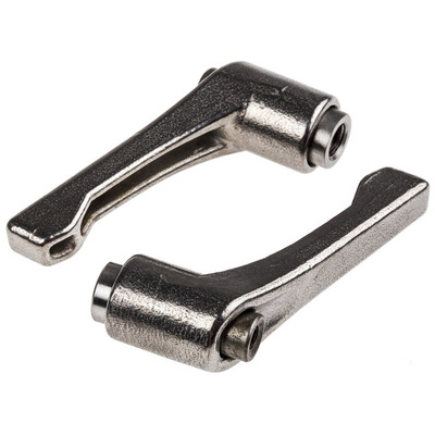 RS PRO Stainless Steel Clamping Lever, M6