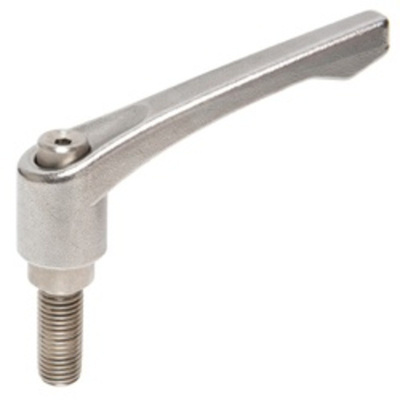 RS PRO Stainless Steel Clamping Lever, M6 x 32mm