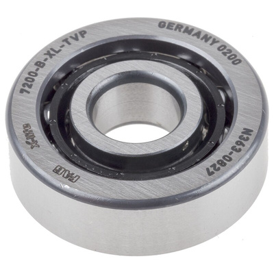 FAG 7200-B-XL-TVP Single Row Angular Contact Ball Bearing- Open Type 10mm I.D, 30mm O.D